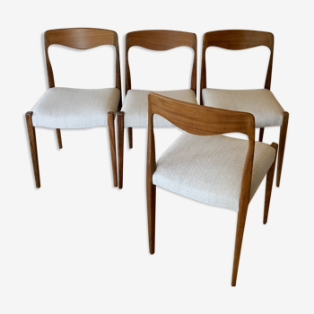 Set of 2 chairs Scandinavian - 60s