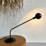 Vintage gallows desk lamp in black metal