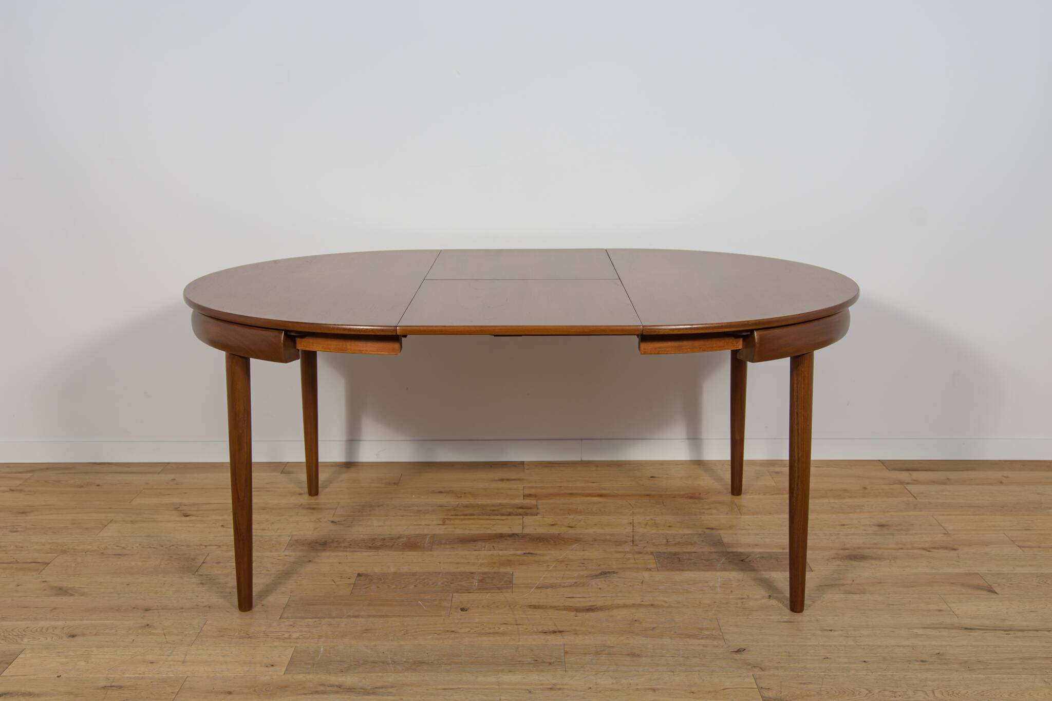 Mid-Century Teak Dining Table & Chairs by Hans Olsen for Frem Røjle.