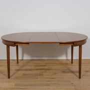Mid-Century Teak Dining Table & Chairs by Hans Olsen for Frem Røjle.