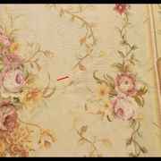 Handmade Aubusson style rug - 180 x 278 cm "Galerie Sardje"