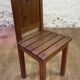 Set of 4 wooden chairs