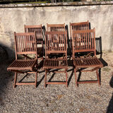 Teak chairs