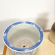 Patterned vintage flowerpot