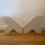 Magazine rack x 2 by Walter Zeischegg for Helit
