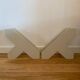 Magazine rack x 2 by Walter Zeischegg for Helit