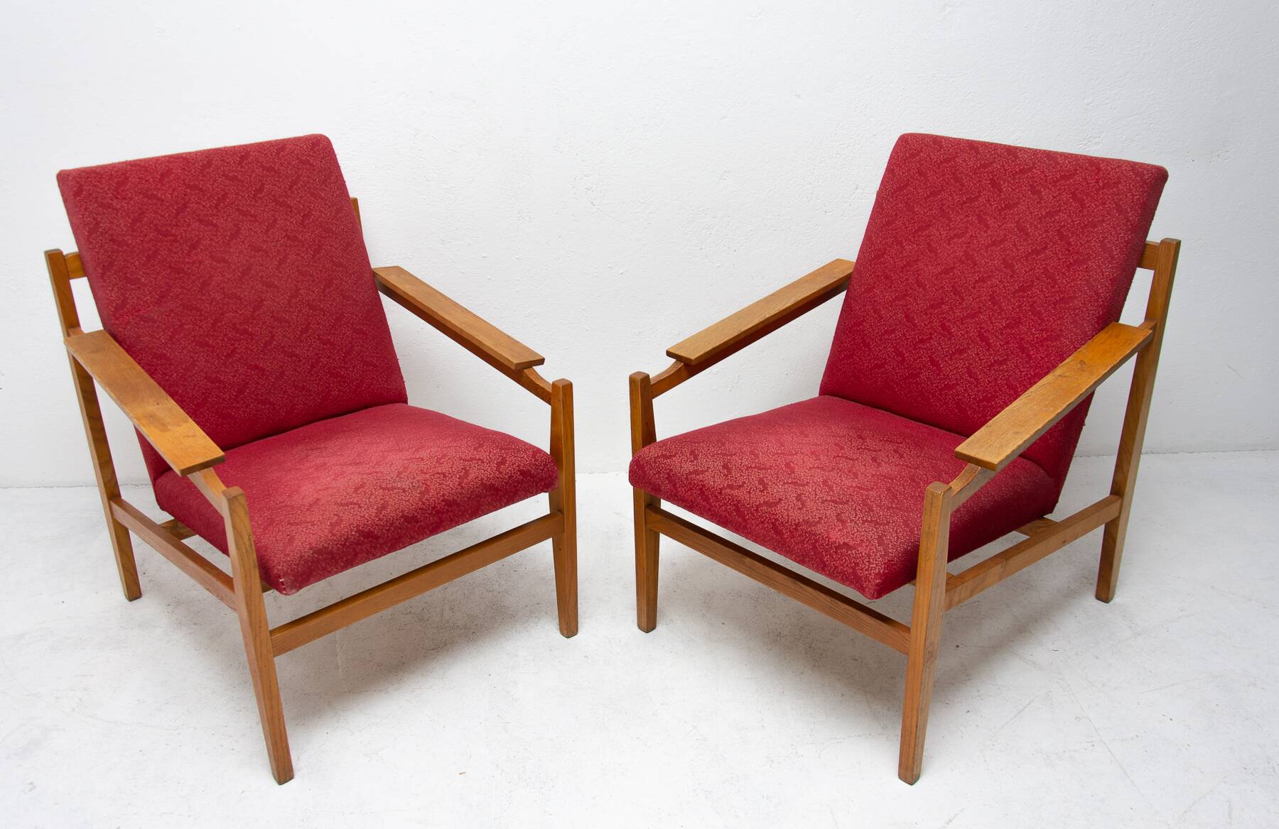 Paire de fauteuils vintage de style scandinave, 1960