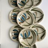 Hollow plates vintage sandstone Logchamp