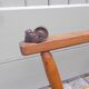 Old high chair for children Luterma