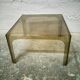 Table basse plexiglas fumé