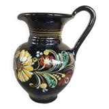 Flowery painting vase