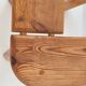 Vintage 1950s stool in pine by Olof Ottelin