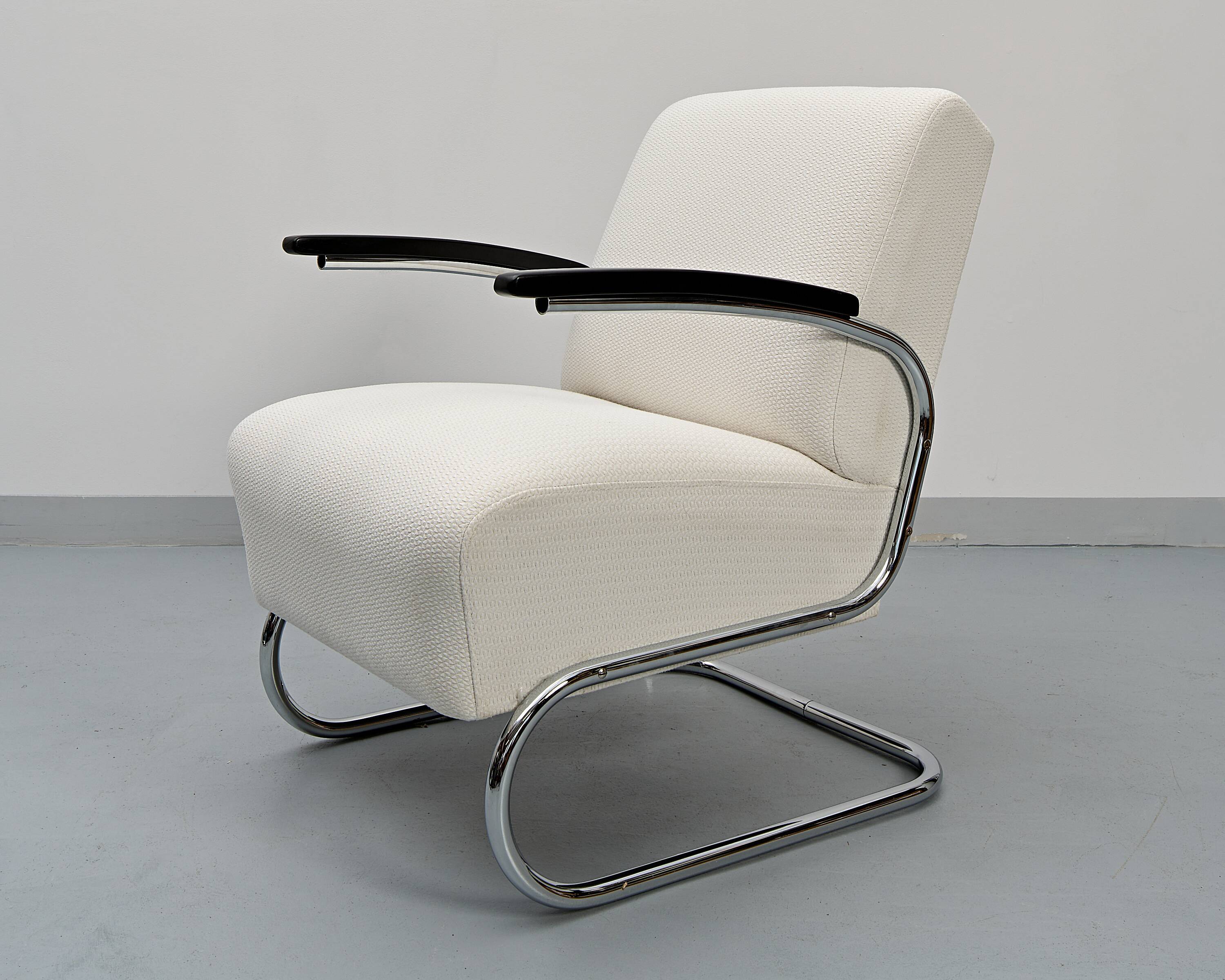 S411 Armchair by W. H. Gispen for Mücke & Melder, 1930s