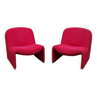 Pair of Alky armchairs by Castelli for Piretti