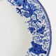 Set of 4 Boch la Louvière Dragon deep plates