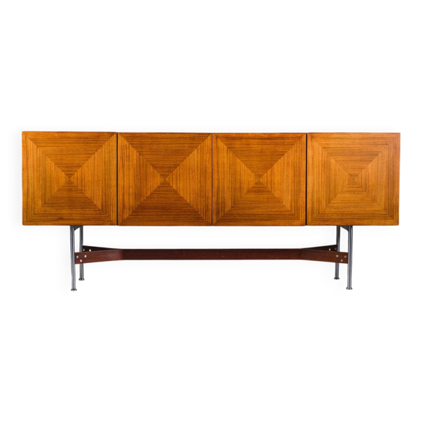 Buffet en palissandre GLR-230 par Rudolf Bernd Glatzel, années 1960