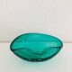 Ashtray or bowl in emerald green blown glass - Murano circa 1970