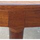 Harry Ostergaard for Randers Mobelfabrik round Danish extendable teak table 1960