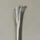 Swan metal single flower vase