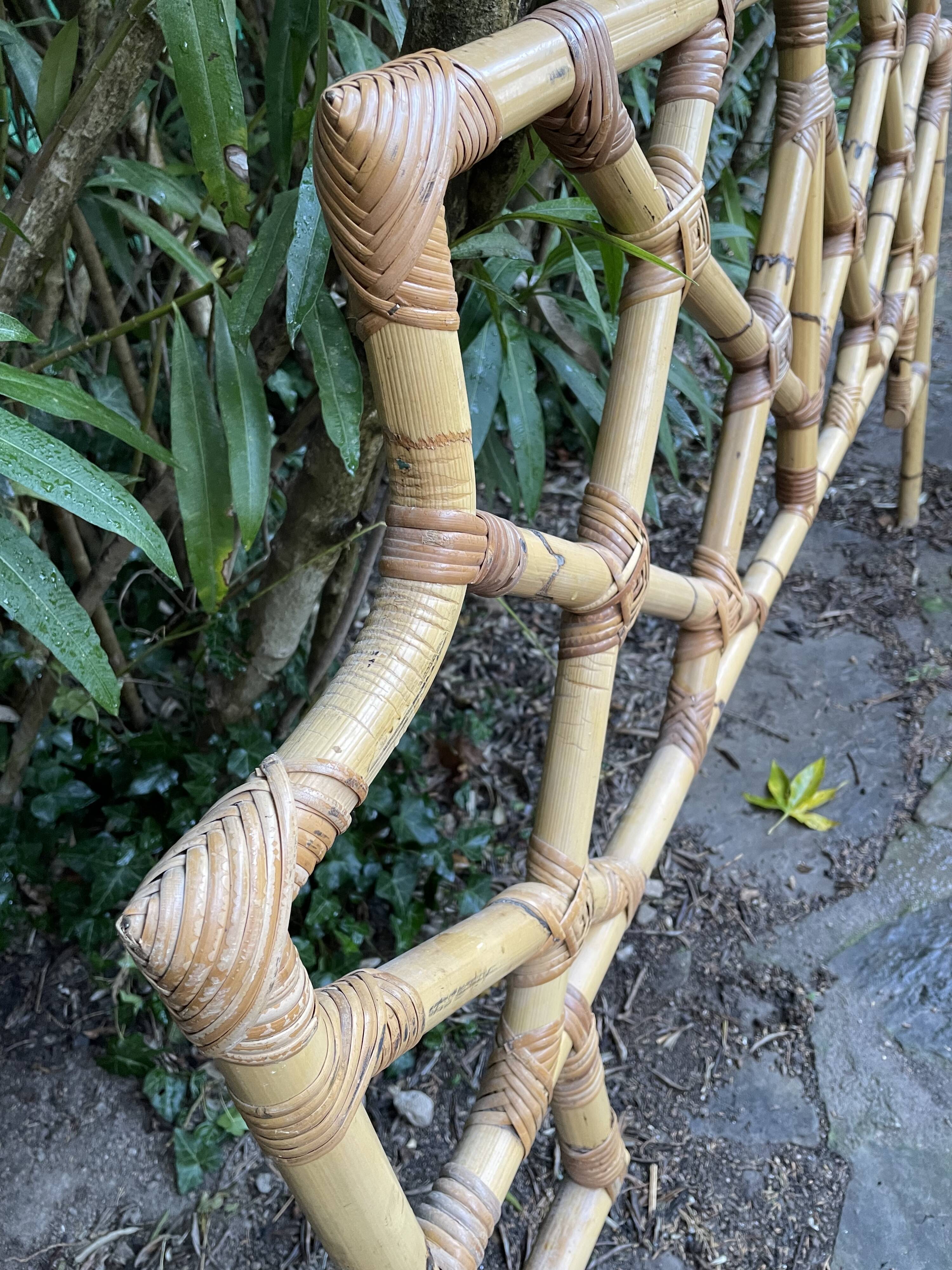 Rattan headboard 158cm