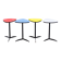 Bar tables in iron and ant Italy 60s