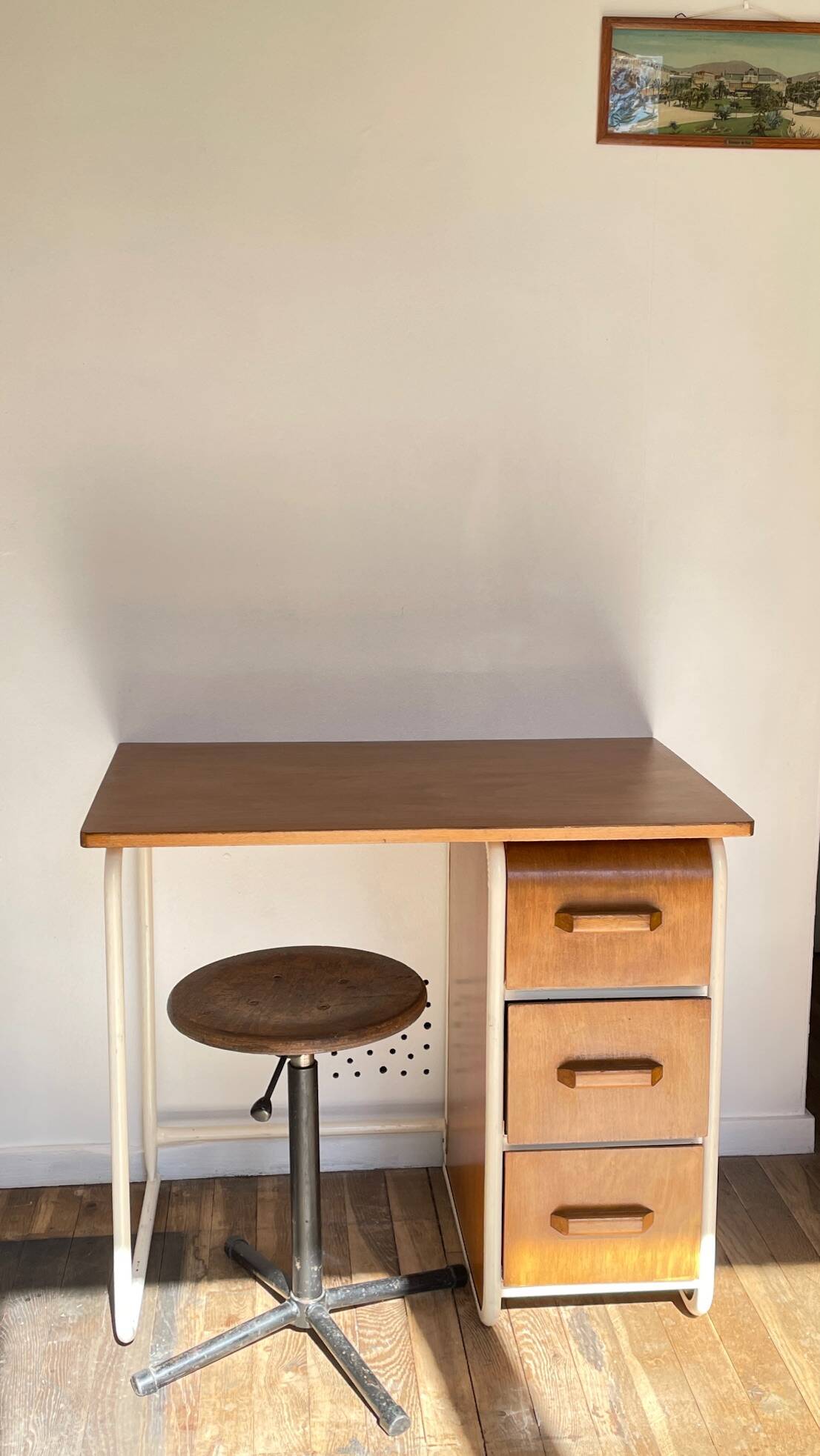 Child's desk in the style of Jacques Hitier Vintage