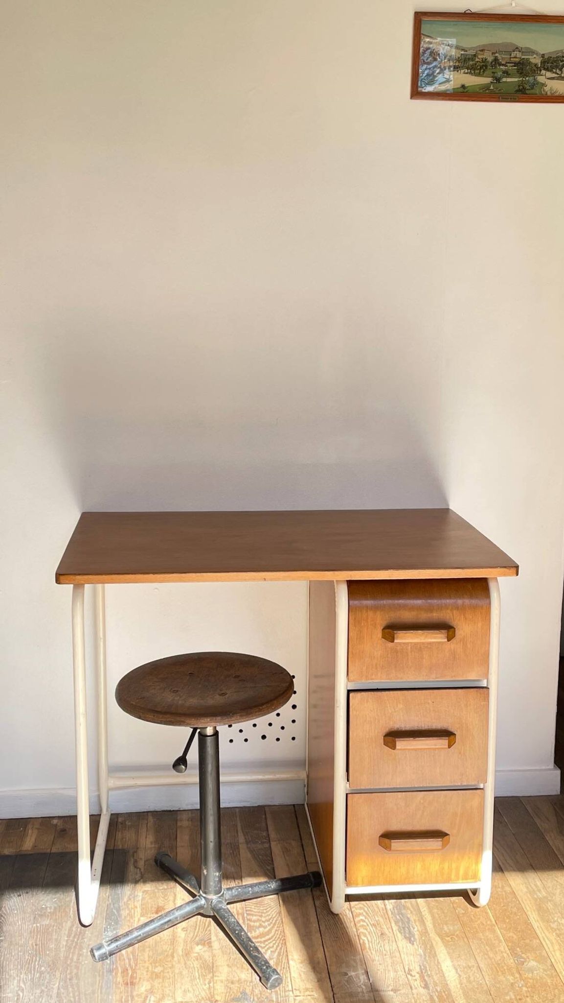 Bureau enfant façon jaques hitier vintage