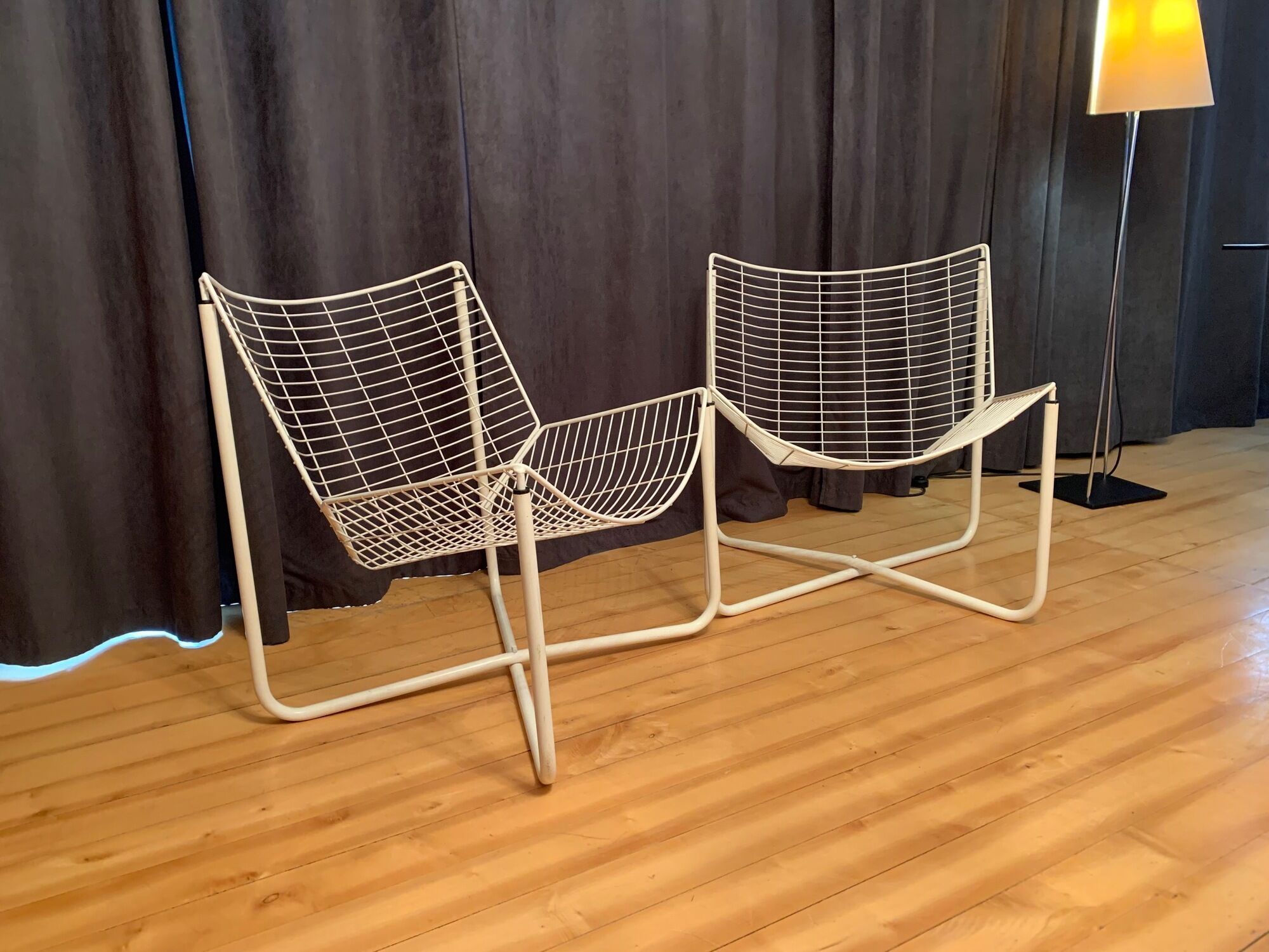 Pair of Järpen armchairs by Niels Gammelgaard, Ikea, 1980s