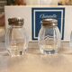 Orfèvrerie christofle  salières salerons argent massif & verre