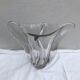 Ancient vase shape cut glass mold transparent design vintage
