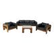 Salon set "Bastiano" by Tobia Scarpa & Afra Scarpa for Gavina, Italy 1960s.