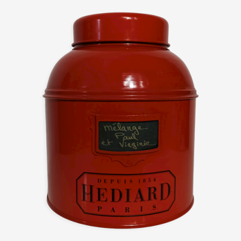 Hédiard tea box