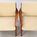Pair of Armchairs by Arne Vodder