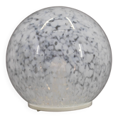 1980s Glass Globe Table Lamp , 3items available