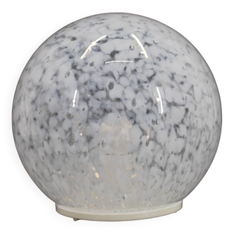 1980s Glass Globe Table Lamp , 3items available