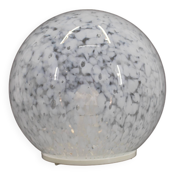 1980s Glass Globe Table Lamp , 3items available