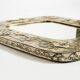 Beautiful Mid-Century Modern Wall Mirror with a Silver-Plated Frame