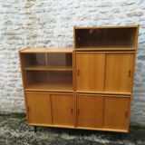Modular vintage showcase bookcase