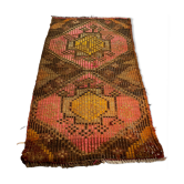 Tapis mini kilim turc vintage 93 x 52 cm