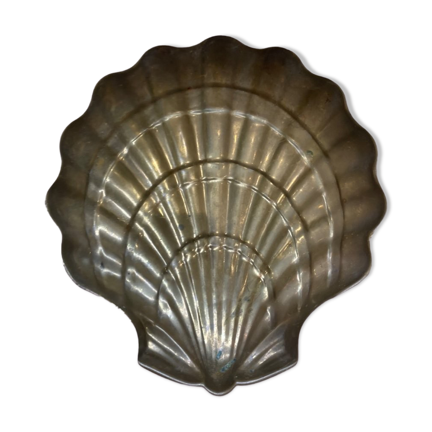 Golden Shell Brass Cup