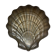 Golden Shell Brass Cup
