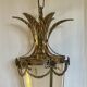 Bronze and polished glass suspension circa 1900