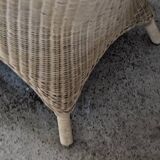 Vintage rattan lounge