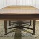 Art Nouveau dining table in mahogany in the style of Gustave Serrurier-Bovy.