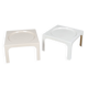 Paire de tables d'appoint Ozoo Marc Berthier pour Prisunic, 1970s