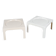 Paire de tables d'appoint Ozoo Marc Berthier pour Prisunic, 1970s