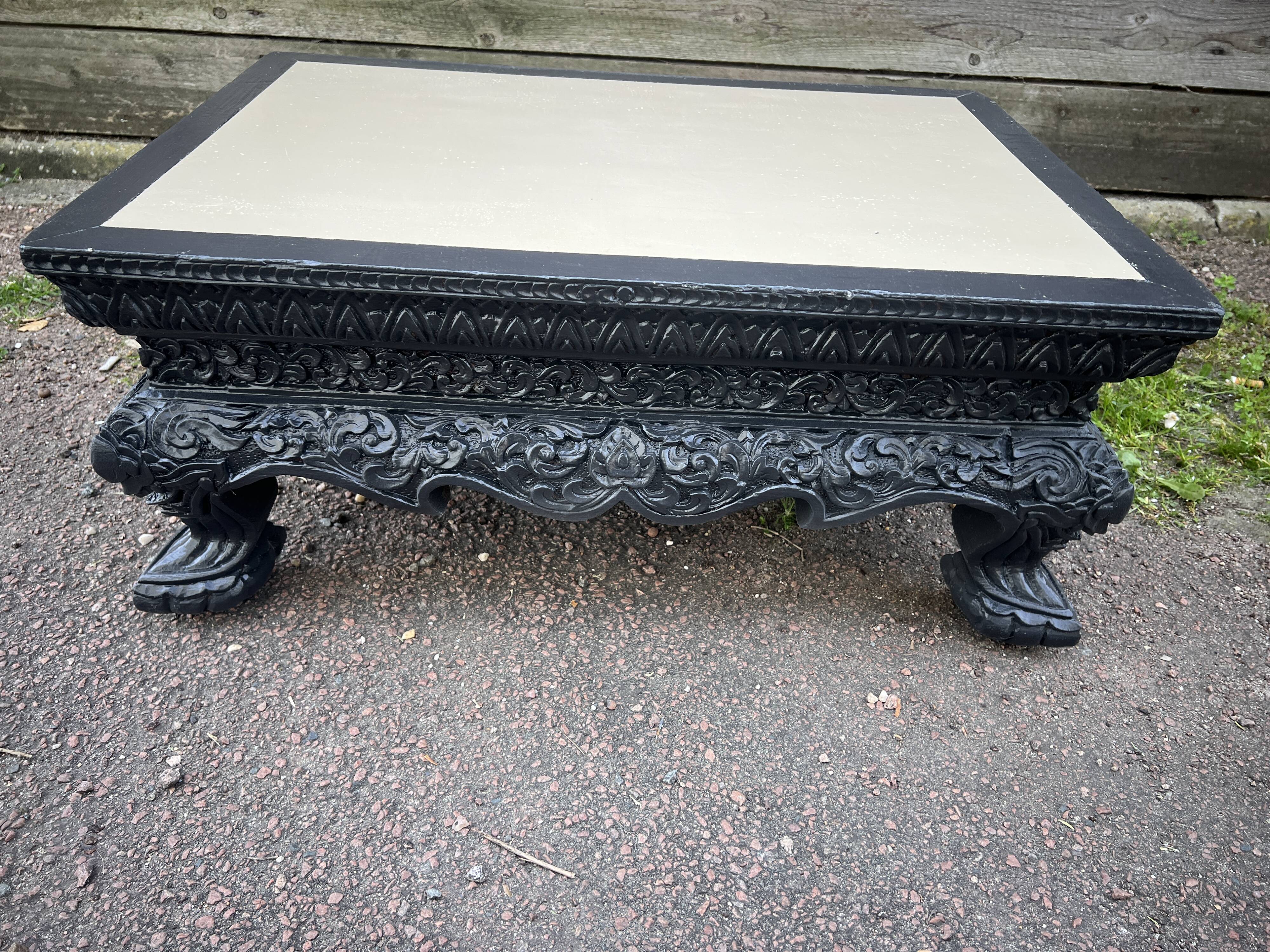 Painted Chinese coffee table