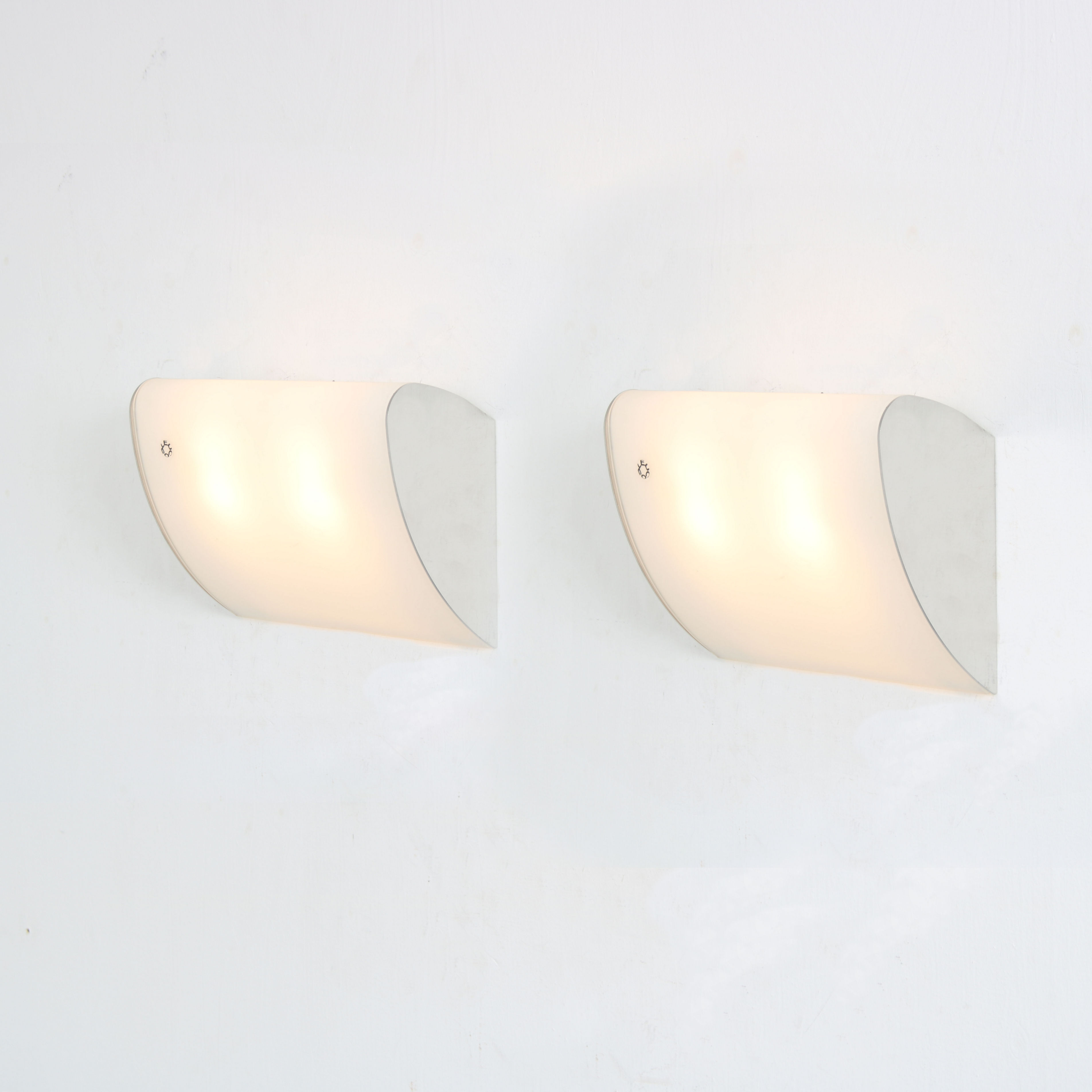 Pair of wall lamps by Leucos Italy 1990s