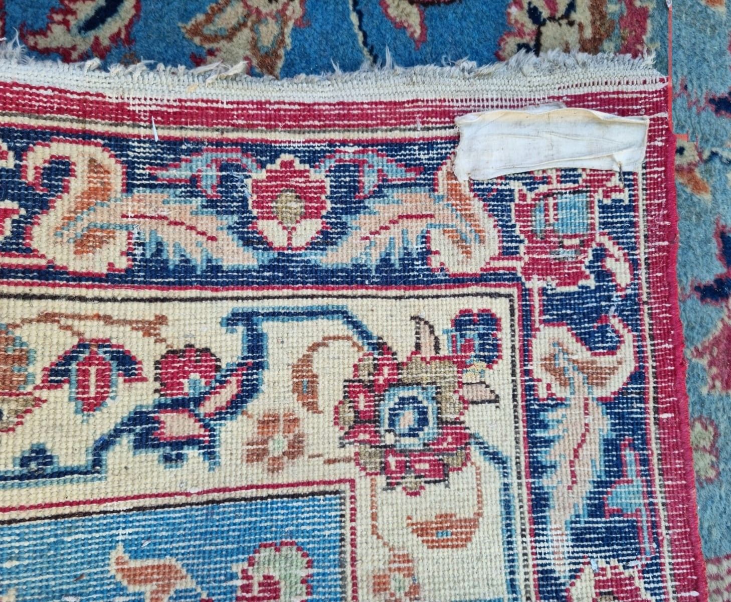 Oriental carpet iran Isfahan Nadjafabad Persian: handmade. Dimensions: 1.60 x 2.30 m