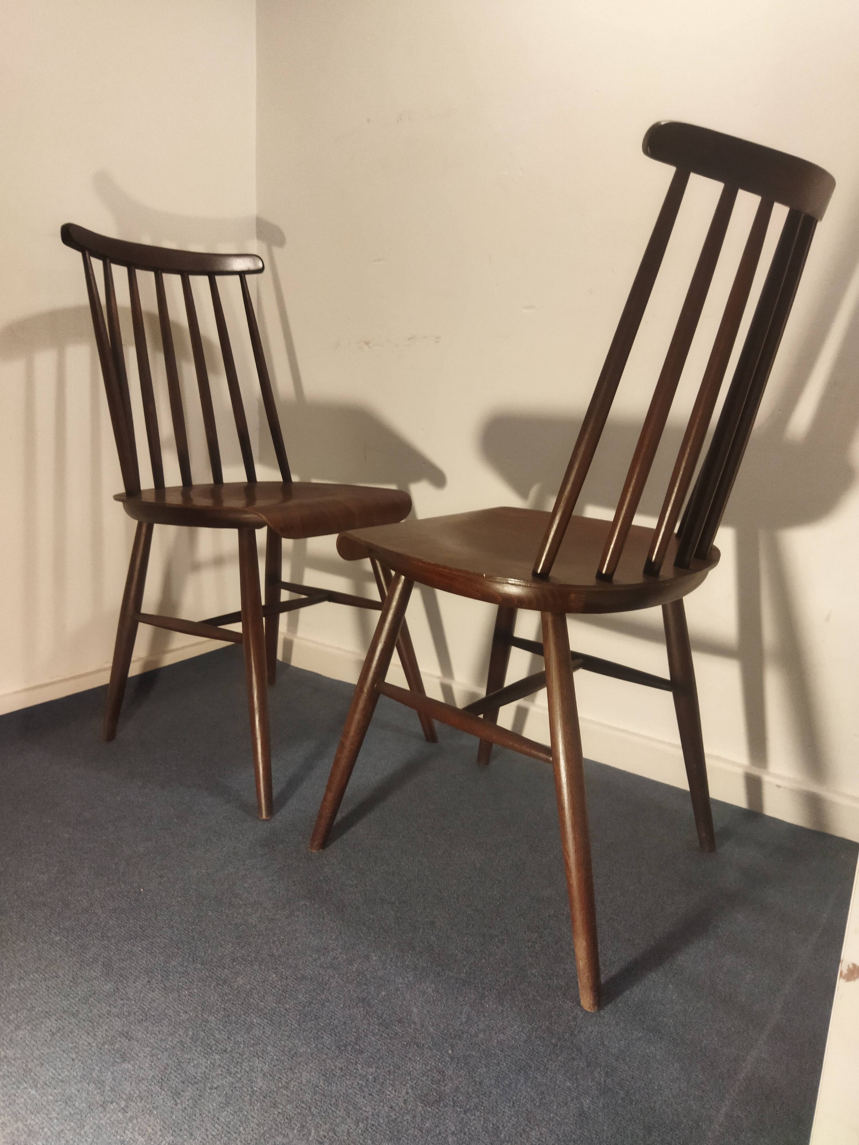 Fanett chairs by ilmari Tapiovaara